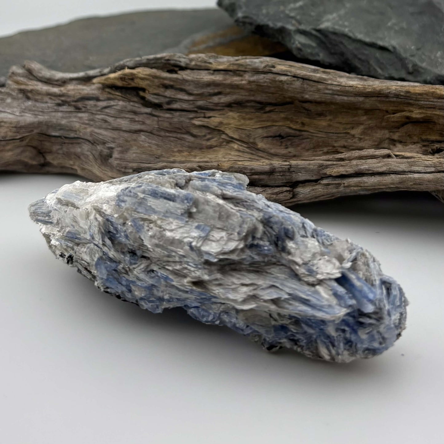 Brazilian Kyanite w Mica Rough Specimen - 125 grams
