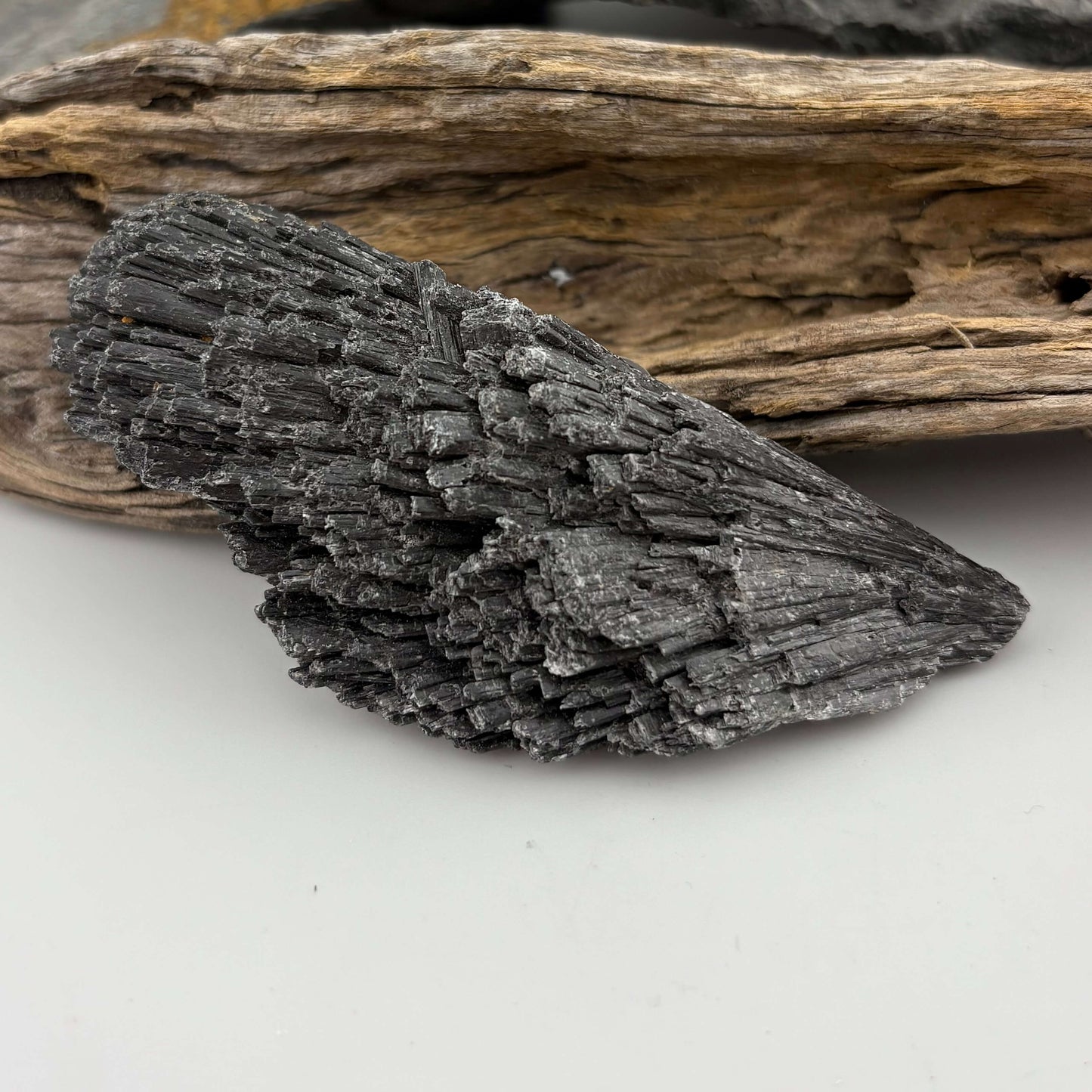 Brazilian Black Kyanite Rough Specimen (Witches Broomstick) - 70 grams