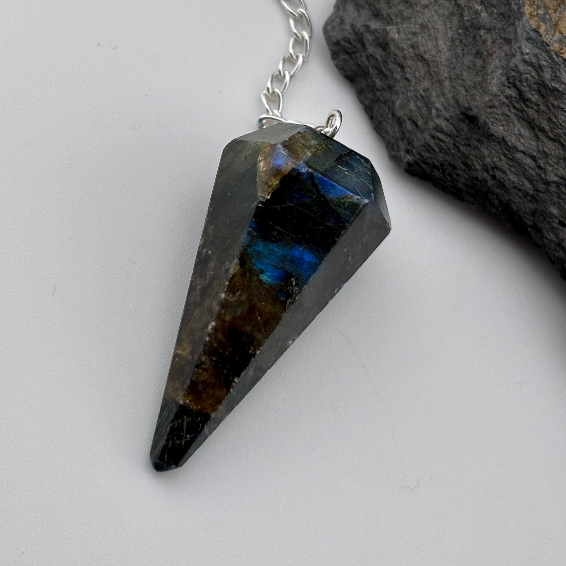 Labradorite Terminator Pendulum