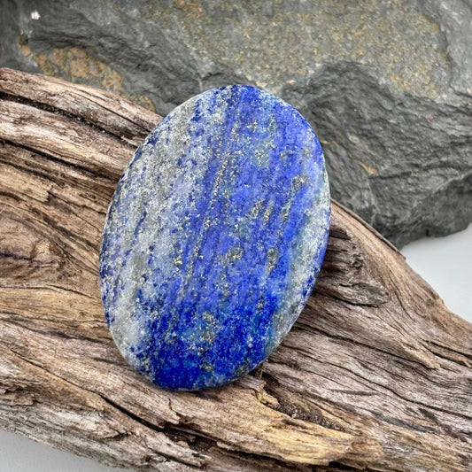 Lapis Lazuli Worry Thumb Stone