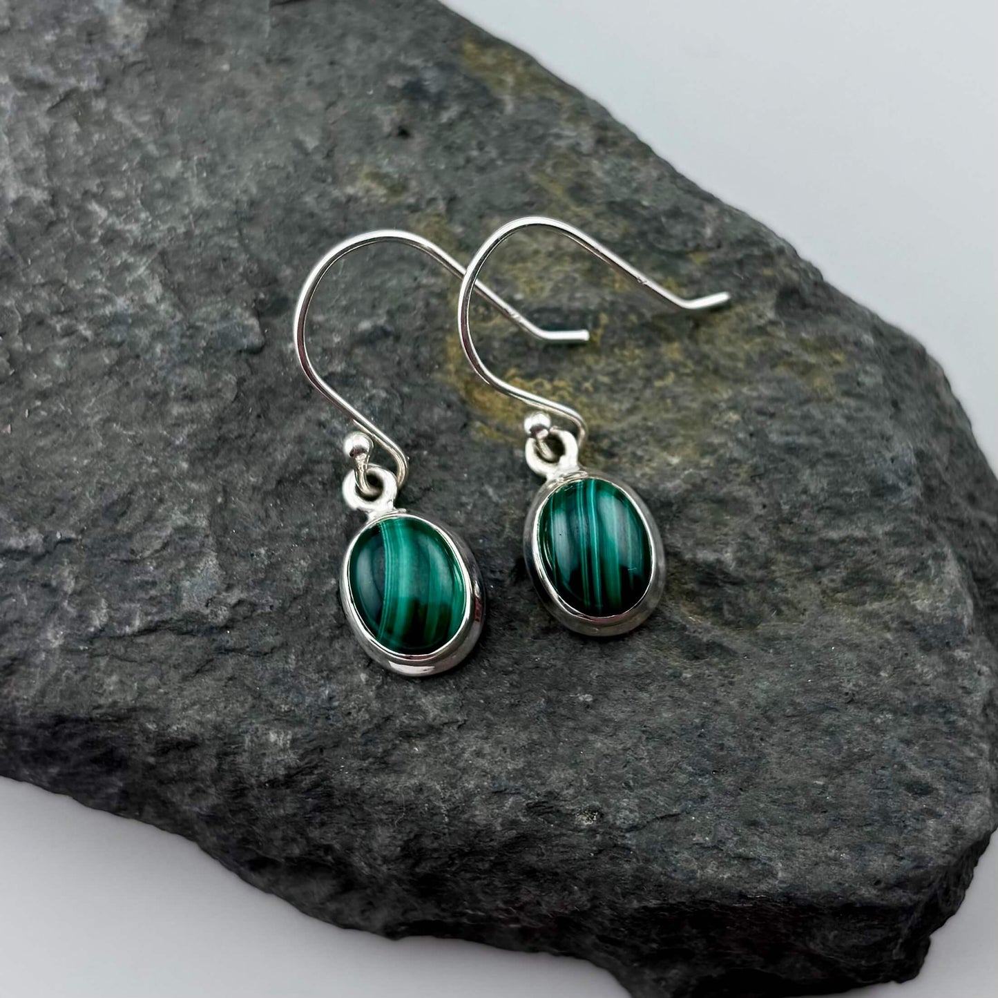 Malachite Earrings 