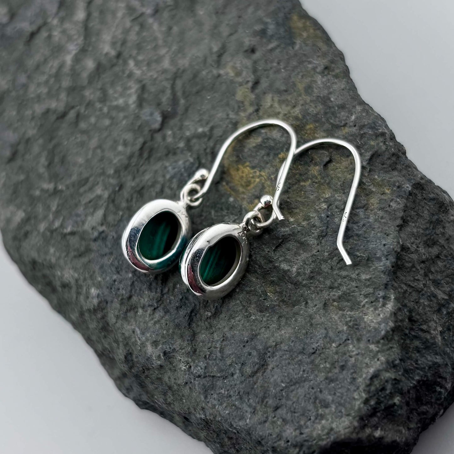 Malachite Earrings 
