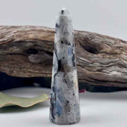 Rainbow Moonstone Polished Tower