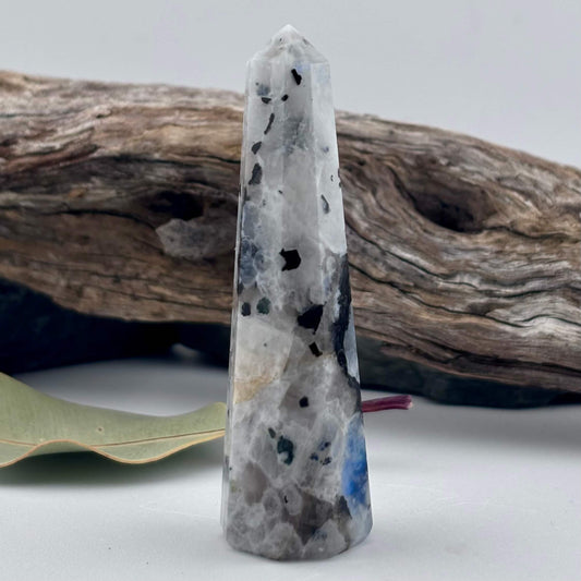 Rainbow Moonstone Polished Tower