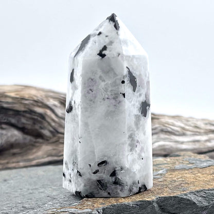 Moonstone Polished Tower - 50 grams / 5.5 cms
