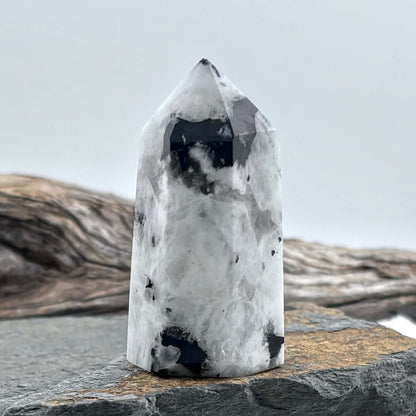 Moonstone Polished Tower - 50 grams / 5.5 cms