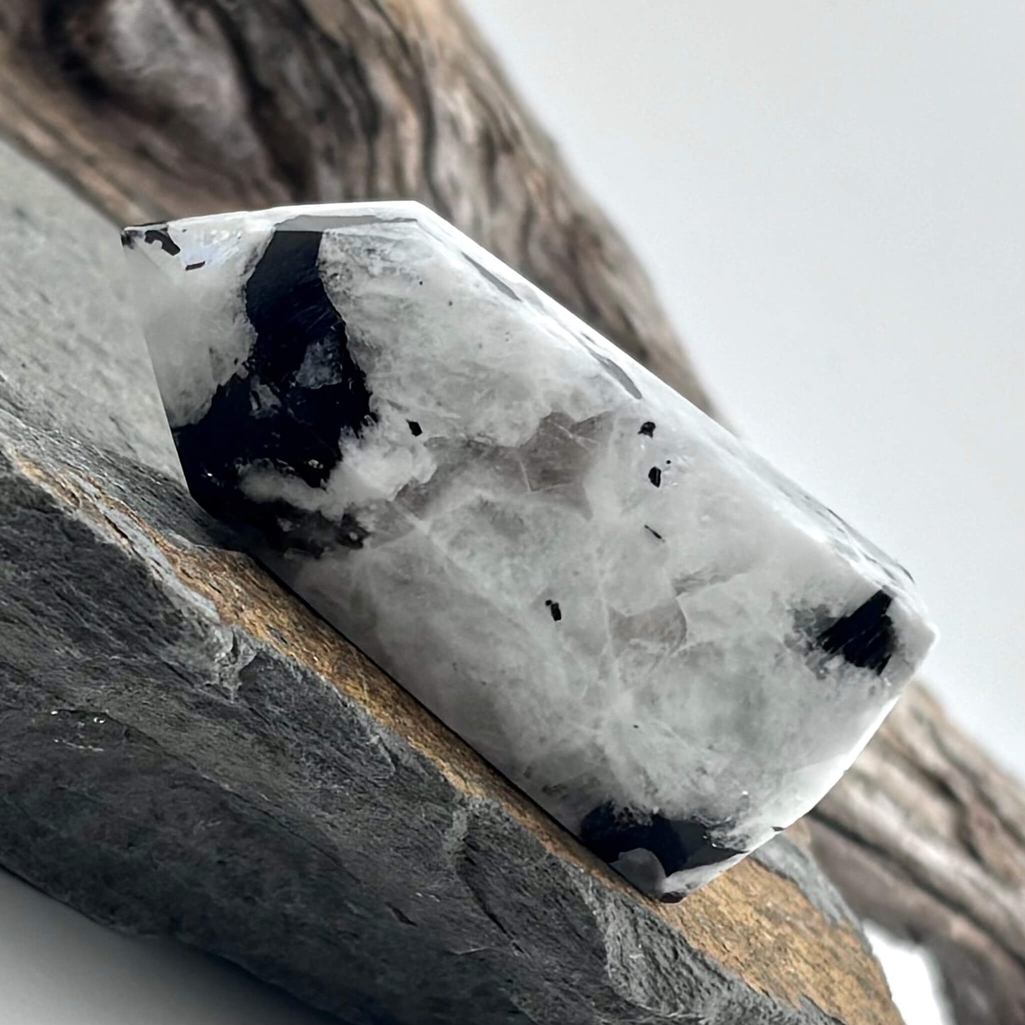 Moonstone Polished Tower - 50 grams / 5.5 cms