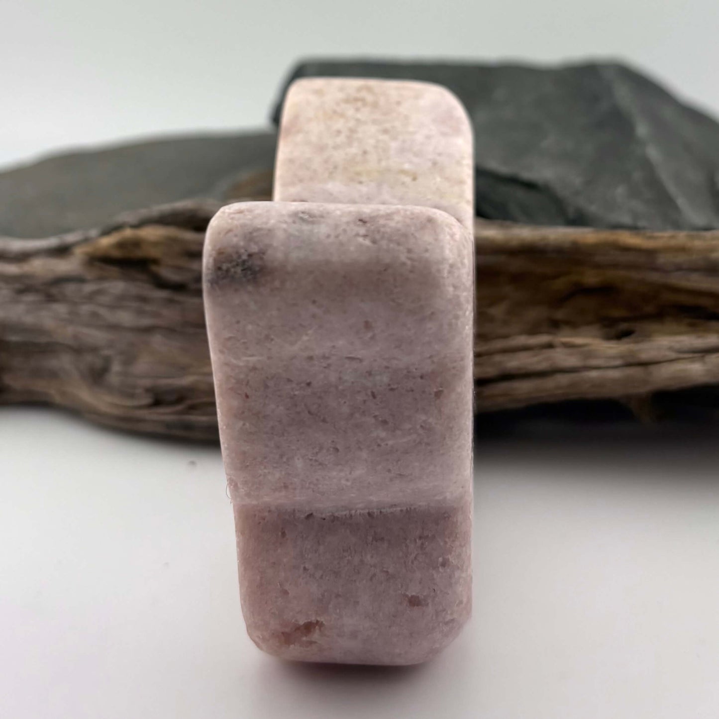 Brazilian Pink Amethyst Druzy Polished Butterfly - 315 grams / 10 cms