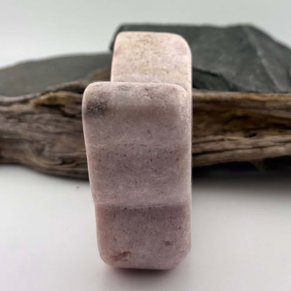 Brazilian Pink Amethyst Druzy Polished Butterfly - 315 grams / 10 cms
