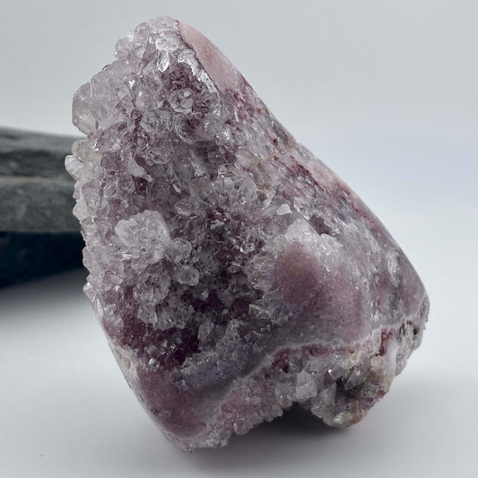 Brazilian Pink Amethyst Druzy Freeform - 478 grams