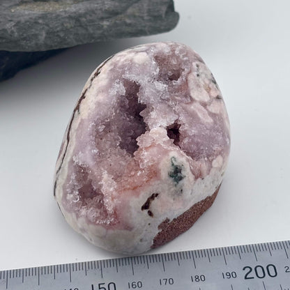 Brazilian Pink Amethyst Druzy Freeform - 239 grams