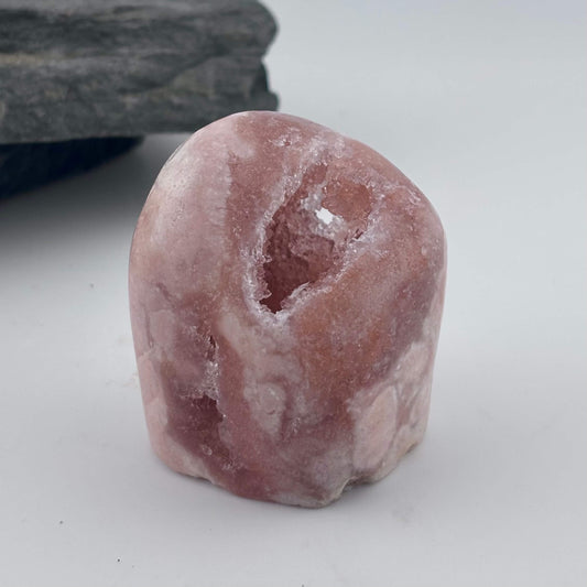 Brazilian Pink Amethyst Druzy Freeform - 140 grams