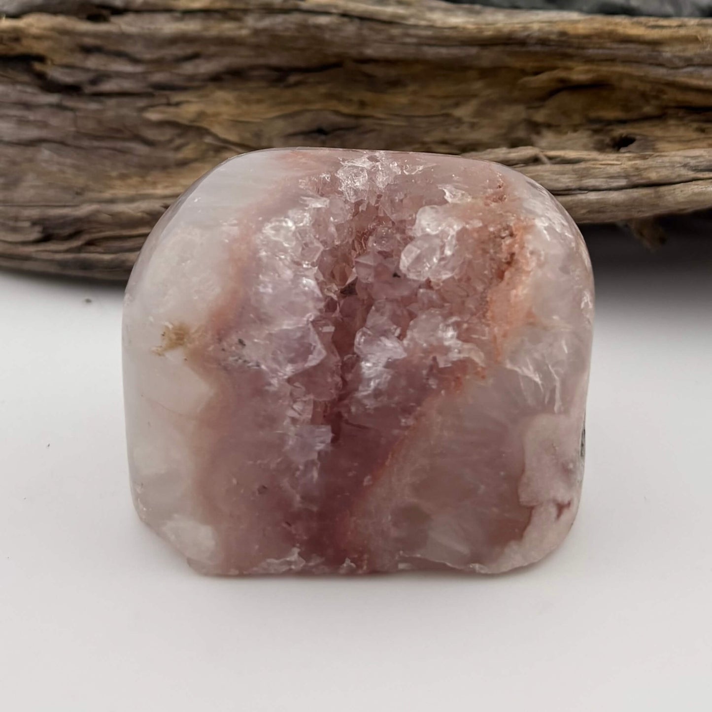 Brazilian Pink Amethyst Druzy Freeform - 148 grams