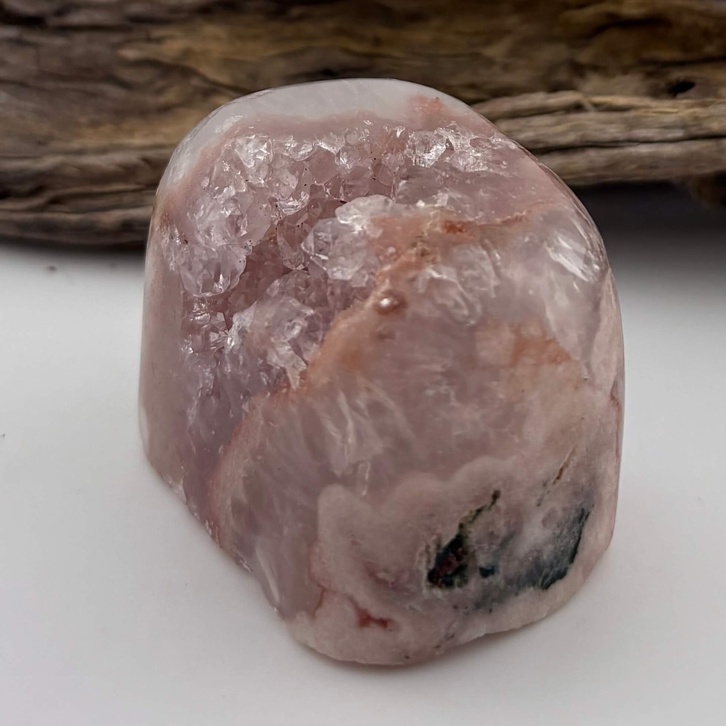 Brazilian Pink Amethyst Druzy Freeform - 148 grams