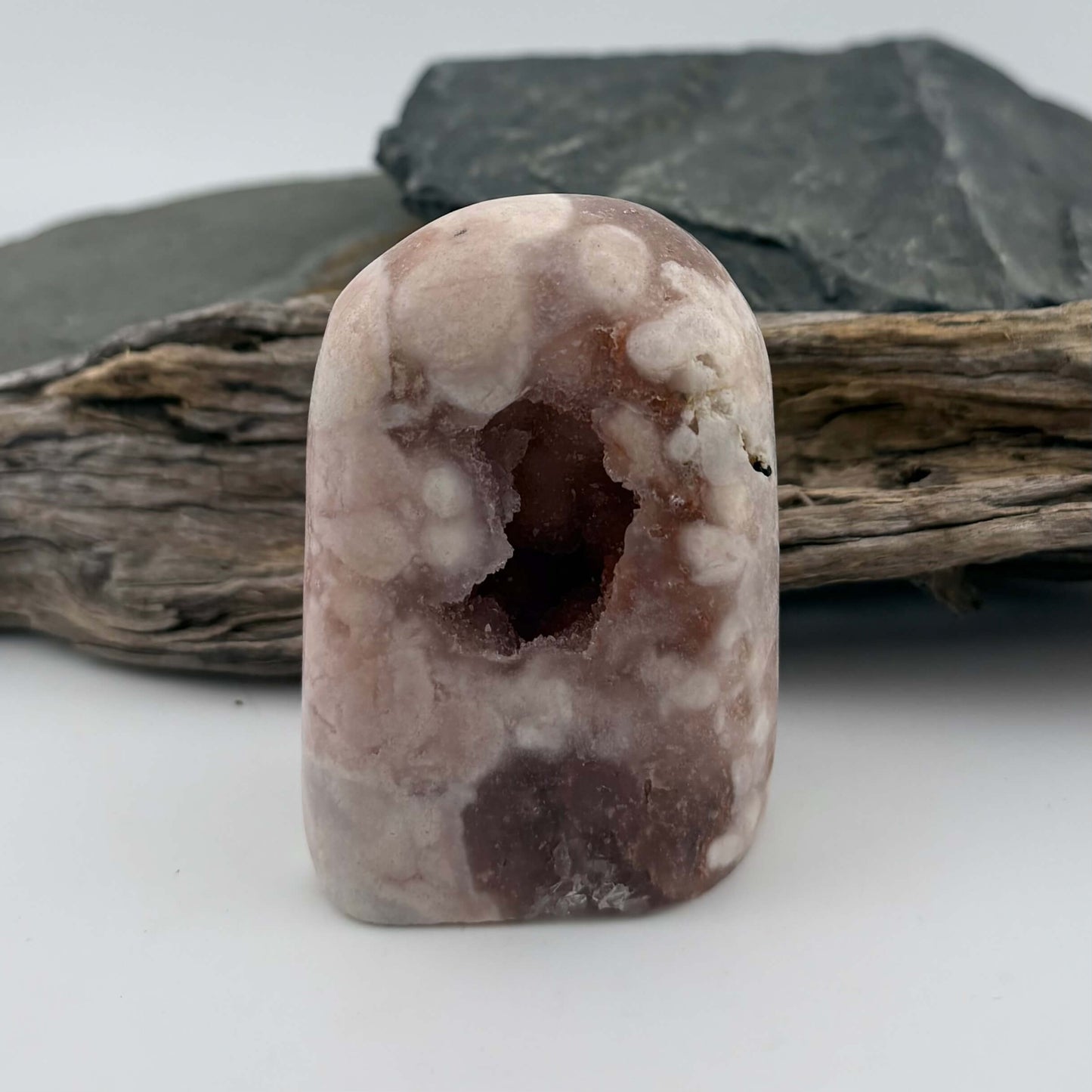 Brazilian Pink Amethyst Druzy Freeform - 180 grams