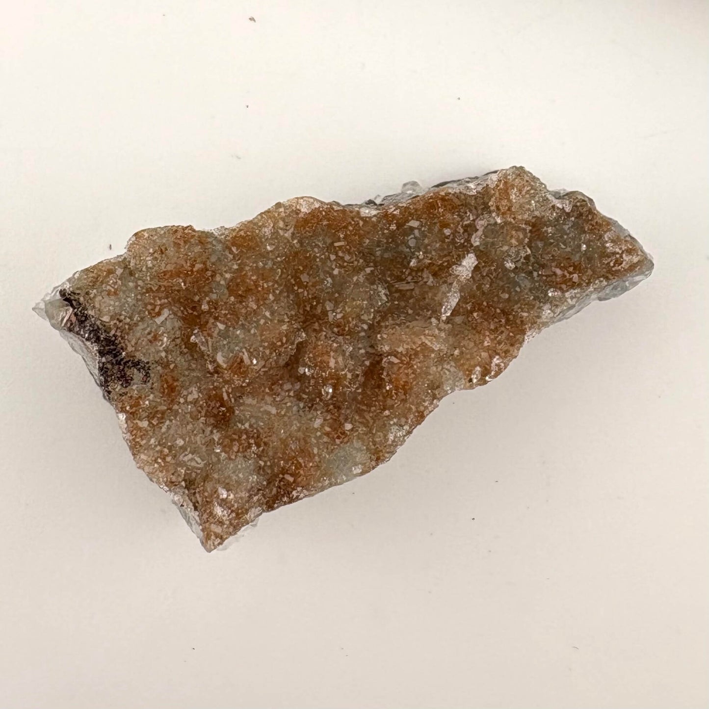 Brazilian Rainbow Amethyst Druzy Cluster Flat - 30 grams