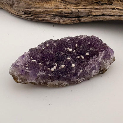 Brazilian Rainbow Amethyst Druzy Cluster Flat - 45 grams
