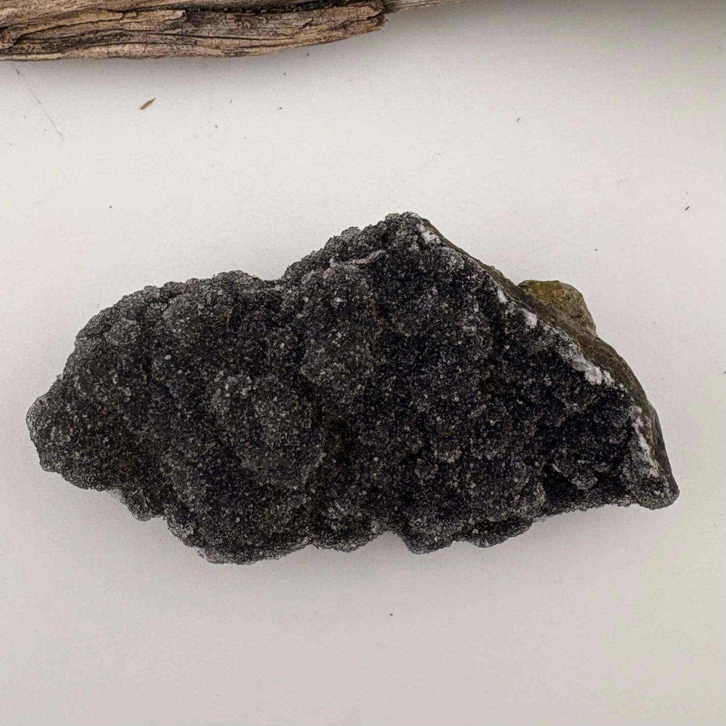 Brazilian Black Amethyst Druzy Cluster Flat - 32 grams