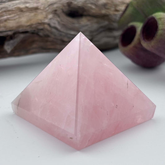 Rose Quartz Pyramid