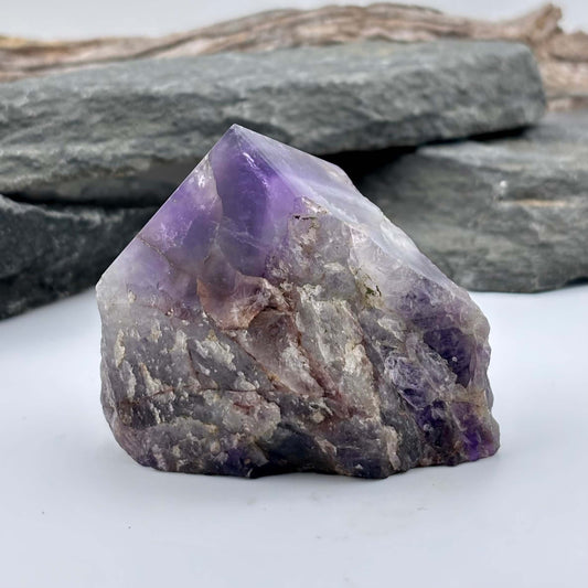 Large Amethyst Polished Point Rough