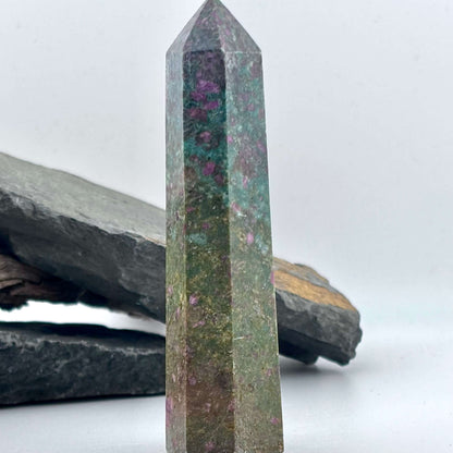 BIG Ruby Zoisite Tower - 160 grams / 12 cms
