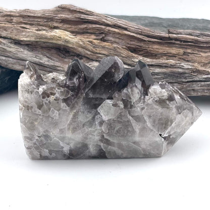 Brazilian Smoky Quartz Polished Cluster Point - 274 grams