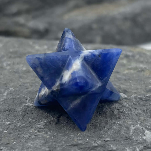 Small Sodalite Merkaba Star 