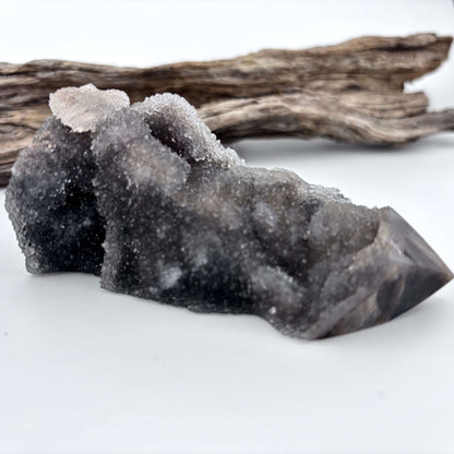 Natural Sphalerite Druzy Tower - 143 grams / 9.5 cm