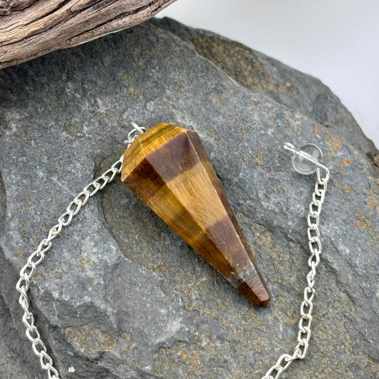 Tigers Eye Terminator pendulum