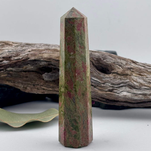 Unakite Polished Tower