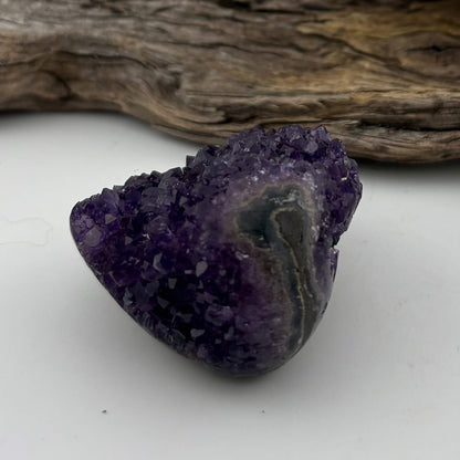 Stunning Brazilian Amethyst freeform druzy cluster - 66grams