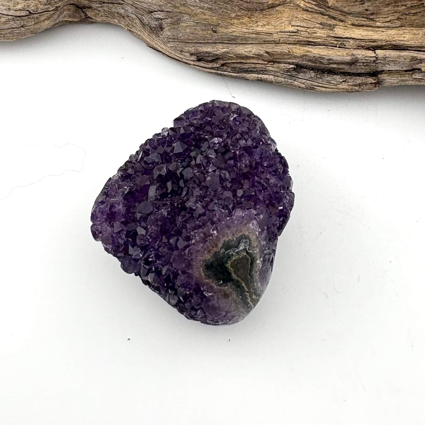 Stunning Brazilian Amethyst freeform druzy cluster - 66grams