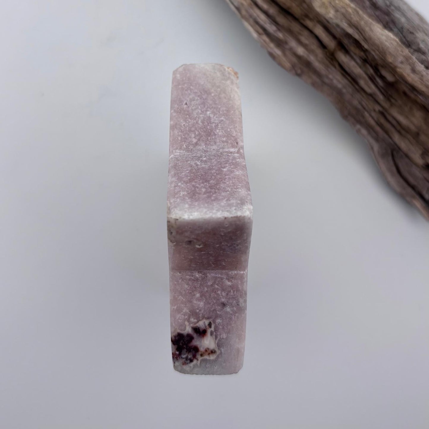 Brazilian Pink Amethyst Star on stand - 250 grams