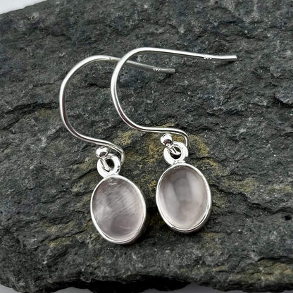 Rose Quartz Earrings