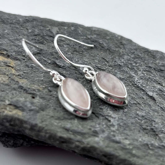 Rose Quartz Earrings